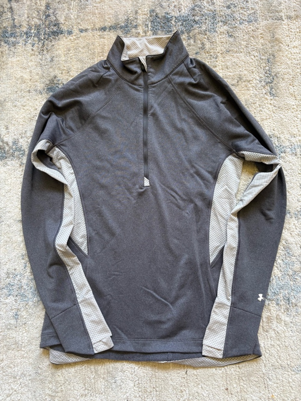 Under Armour Gray Quarter-Zip Pullover